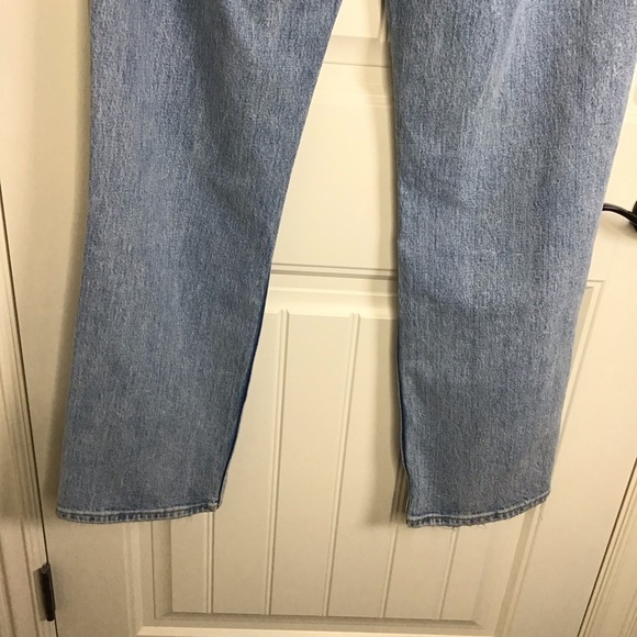 Abercrombie & Fitch Curve Love The 90’s Straight Ultra High Rise Jeans 29 Long. - Picture 8 of 10